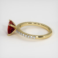 1.52 Ct. Gemstone Ring, 14K Yellow Gold 4