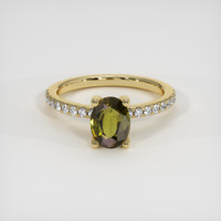 1.69 Ct. Gemstone Ring, 14K Yellow Gold 1