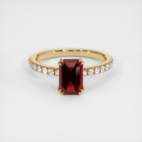 Ruby Ring 2.07 Ct. 14K Yellow Gold Preview