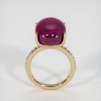 24.98 Ct. Ruby Ring, 14K Yellow Gold 3