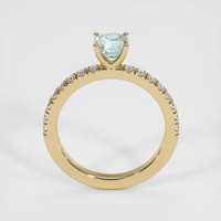 0.98 Ct. Sapphire Ring, 14K Yellow Gold 3