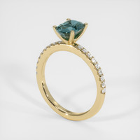 1.65 Ct. Sapphire Ring, 14K Yellow Gold 2