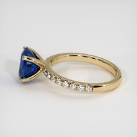 1.80 Ct. Sapphire Ring, 14K Yellow Gold 4