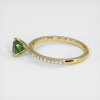 1.15 Ct. Sapphire Ring, 14K Yellow Gold 4