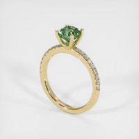 1.21 Ct. Sapphire Ring, 14K Yellow Gold 2