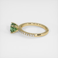 1.21 Ct. Sapphire Ring, 14K Yellow Gold 4