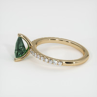 0.93 Ct. Sapphire Ring, 14K Yellow Gold 4