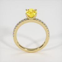 2.10 Ct. Sapphire Ring, 14K Yellow Gold 3
