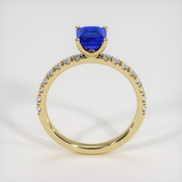 1.01 Ct. Sapphire Ring, 18K Yellow Gold 3