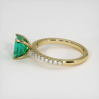 1.83 Ct. Emerald Ring, 18K Yellow Gold 4