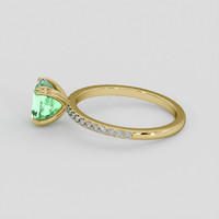 2.37 Ct. Emerald Ring, 18K Yellow Gold 4