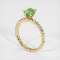 1.00 Ct. Gemstone Ring, 18K Yellow Gold 2