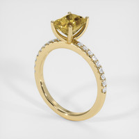 1.77 Ct. Gemstone Ring, 18K Yellow Gold 2