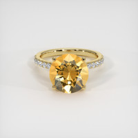 4.12 Ct. Gemstone Ring, 18K Yellow Gold 1