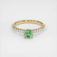 0.97 Ct. Gemstone Ring, 18K Yellow Gold 1