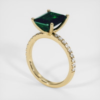 3.17 Ct. Gemstone Ring, 18K Yellow Gold 2