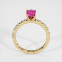 1.45 Ct. Sapphire Ring, 18K Yellow Gold 3