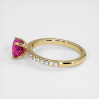 1.45 Ct. Sapphire Ring, 18K Yellow Gold 4