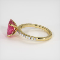 3.06 Ct. Sapphire Ring, 18K Yellow Gold 4
