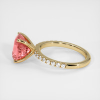 4.50 Ct. Sapphire Ring, 18K Yellow Gold 4