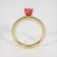 1.07 Ct. Sapphire Ring, 18K Yellow Gold 3