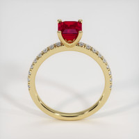 1.55 Ct. Ruby Ring, 18K Yellow Gold 3
