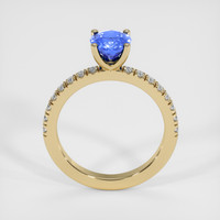 1.48 Ct. Blue Sapphire Ring, 18K Yellow Gold 3