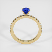 0.81 Ct. Sapphire Ring, 18K Yellow Gold 3