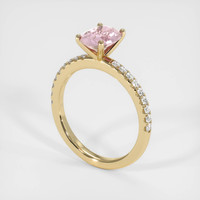 1.58 Ct. Sapphire Ring, 18K Yellow Gold 2
