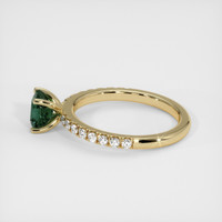 1.07 Ct. Sapphire Ring, 18K Yellow Gold 4