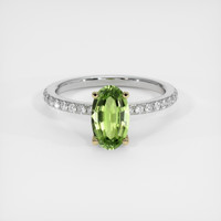 1.28 Ct. Gemstone Ring, 14K Yellow & White 1