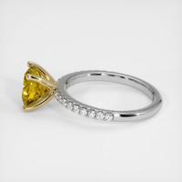 2.10 Ct. Gemstone Ring, 14K Yellow & White 4