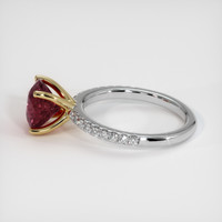 2.86 Ct. Gemstone Ring, 14K Yellow & White 4