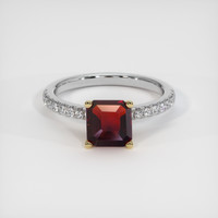 1.52 Ct. Gemstone Ring, 14K Yellow & White 1