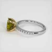 1.69 Ct. Gemstone Ring, 14K Yellow & White 4