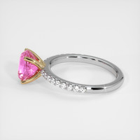 2.12 Ct. Sapphire Ring, 14K Yellow & White 4