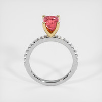 2.03 Ct. Sapphire Ring, 14K Yellow & White 3