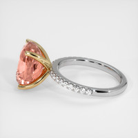 8.08 Ct. Sapphire Ring, 14K Yellow & White 4