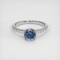 1.23 Ct. Gemstone Ring, 18K Yellow & White 1