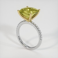 4.55 Ct. Gemstone Ring, 18K Yellow & White 2