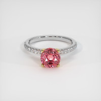 3.07 Ct. Sapphire Ring, 18K Yellow & White 1