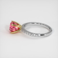 3.07 Ct. Sapphire Ring, 18K Yellow & White 4