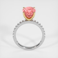 4.50 Ct. Sapphire Ring, 18K Yellow & White 3
