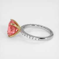 4.50 Ct. Sapphire Ring, 18K Yellow & White 4