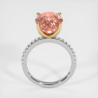 8.08 Ct. Sapphire Ring, 18K Yellow & White 3
