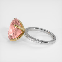 12.01 Ct. Sapphire Ring, 18K Yellow & White 4