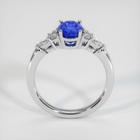 1.92 Ct. Blue Sapphire Ring, Platinum 950 3