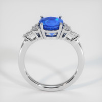 2.14 Ct. Blue Sapphire Ring, Platinum 950 3