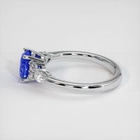 1.92 Ct. Blue Sapphire Ring, 14K White Gold 4