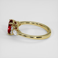 1.67 Ct. Ruby Ring, 14K Yellow Gold 4